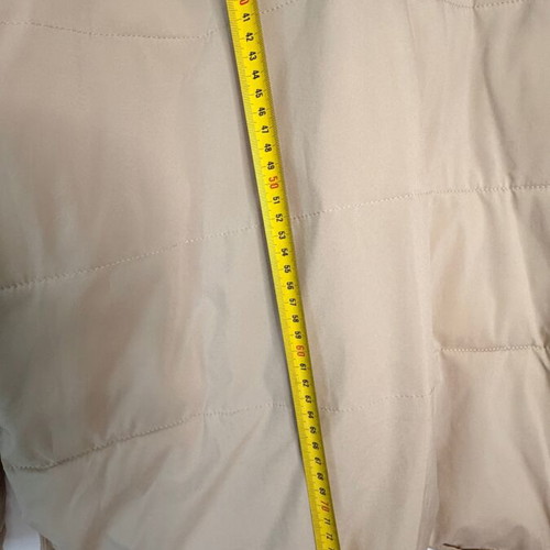 Zara XL beige men's jacket used, quilted light spring jacket