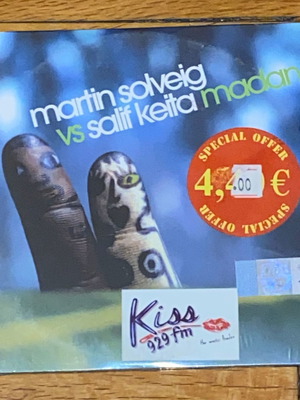 Martin Solveig Vs Salif Keita Madan CD Single sealed, exotic disco remix