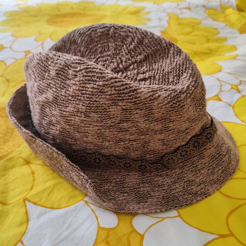 Sfera summer hat M (57cm) like new, brown