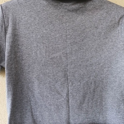 Macleria women's short sleeve blouse, grey