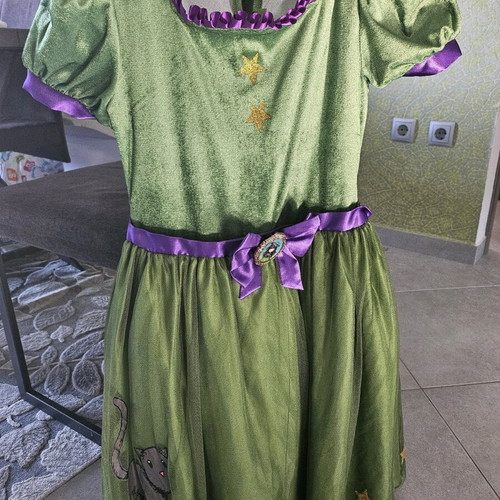 Santoro carnival costume size 10 used with wig and hat