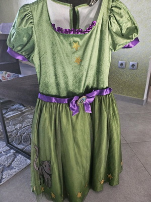 Santoro carnival costume size 10 used with wig and hat