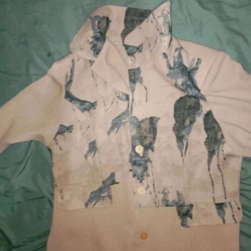 Jacket new beige size 6XL