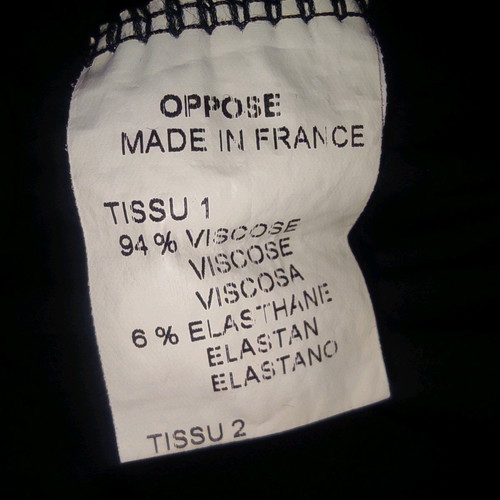 Opposé Black and White Striped Babydoll Dress Tunic Like New
