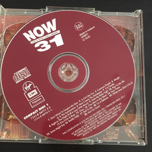 Now 31 2 CD used, pop