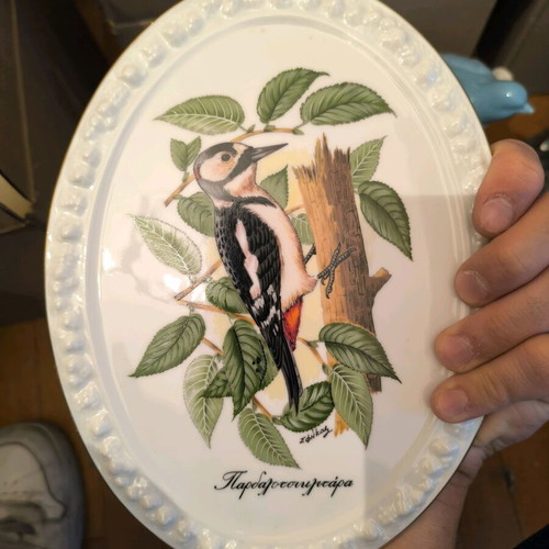 Porcelain wall decoration like new