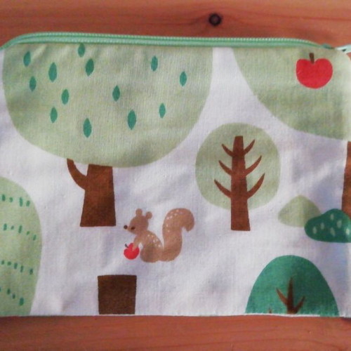 Fabric bag with kawaii folk fusion design, Gustav Concept