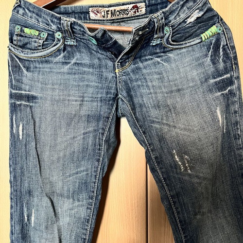 JF Morris low-rise jeans, size 28