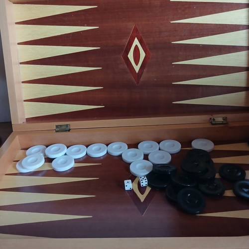 Backgammon board
