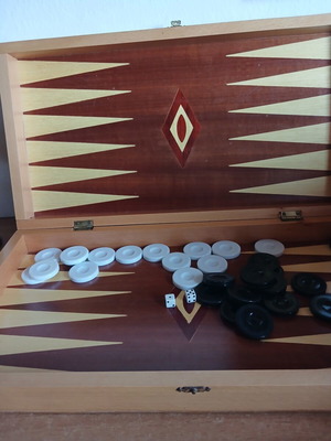Backgammon board