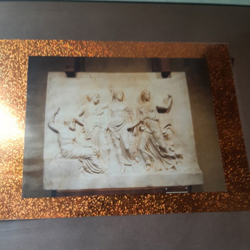 Vintage frame with ancient Greek theme used