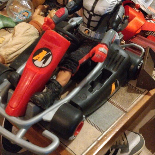 Action Man Kart Extreme figure like new