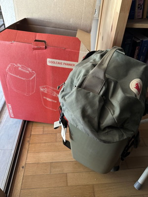 Specialized/Fjällräven Cave Lid Pack χακί με το κουτί του