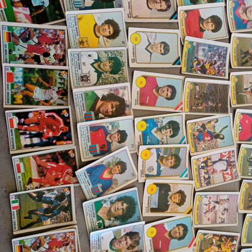 Ntogiakos football stickers used, pack of 44
