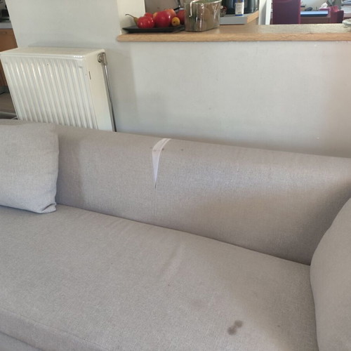 Silvestridis three-seater sofas used, set of two with cushions