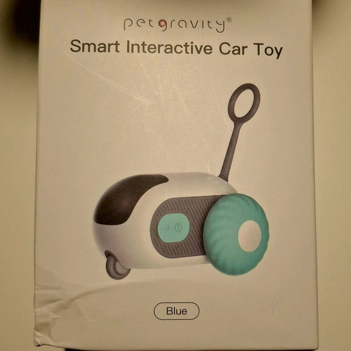 Interactive cat toy like new with remote control and accessories