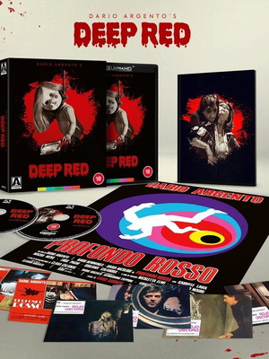 Deep Red 4K UHD Blu-ray καινούριο, θρίλερ τρόμου με υπότιτλους