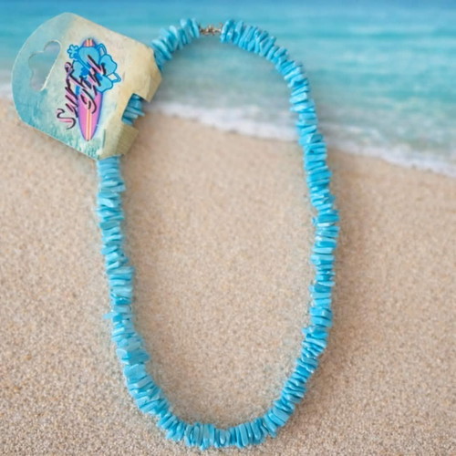 Summer necklace Surf Girl with turquoise beads new