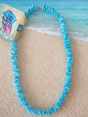 Summer necklace Surf Girl with turquoise beads new
