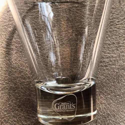 Set of 3 Grant's whiskey promotional glasses like new