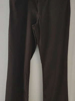 Viscose pants like new, size XXL, black and brown