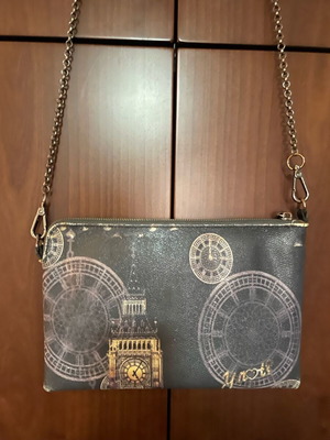 Y Not? women's shoulder bag used, black