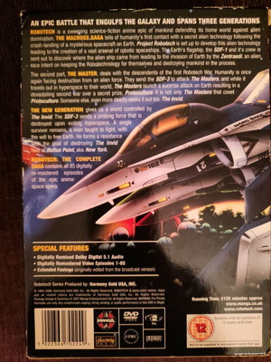 Robotech The Complete Saga DVD used