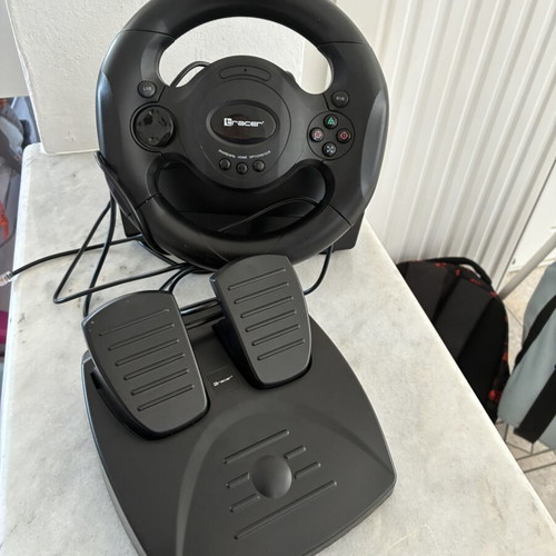 Tracer Rayder 4 In 1 Steering Wheel used for Xbox One PS4 PS3 PC with pedals