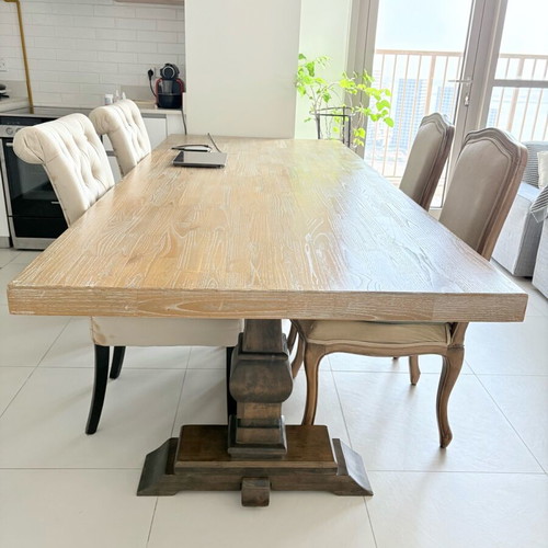 Wooden monastery table like new