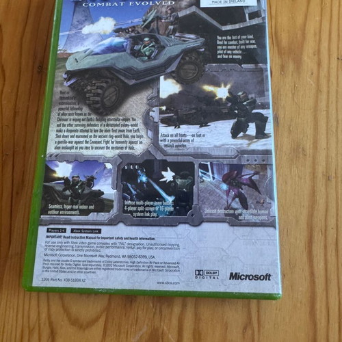 Halo Combat Evolved Xbox game used, good condition