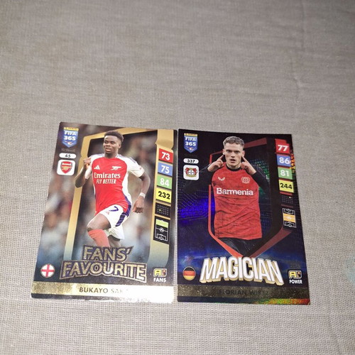 Panini Adrenalyn 24 25 cards like new