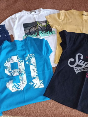 Summer clothes set for boys 7-8 years like new