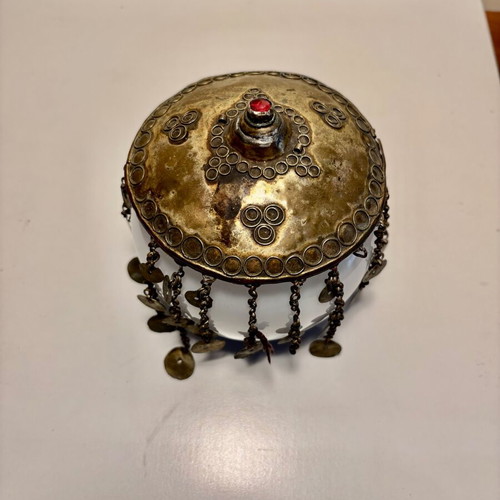 Tepeliki head jewelry used with missing chains
