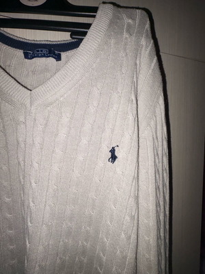 Polo Ralph Lauren πουλόβερ σαν καινούργιο, μπεζ, ιδανικό για γυναίκα M-L