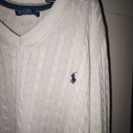 Polo Ralph Lauren πουλόβερ σαν καινούργιο, μπεζ, ιδανικό για γυναίκα M-L