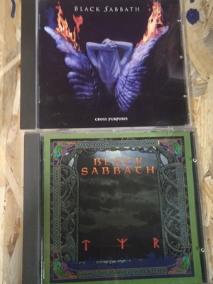 Black Sabbath CDs pack of 2: Tyr 1990 & Cross Purposes 1994