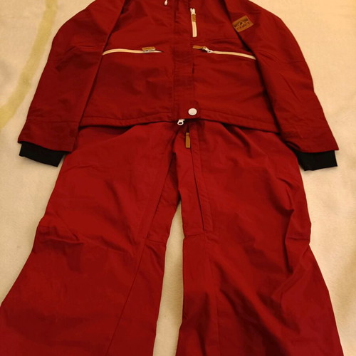 ColourWear women's ski suit used, burgundy, size Medium/Small
