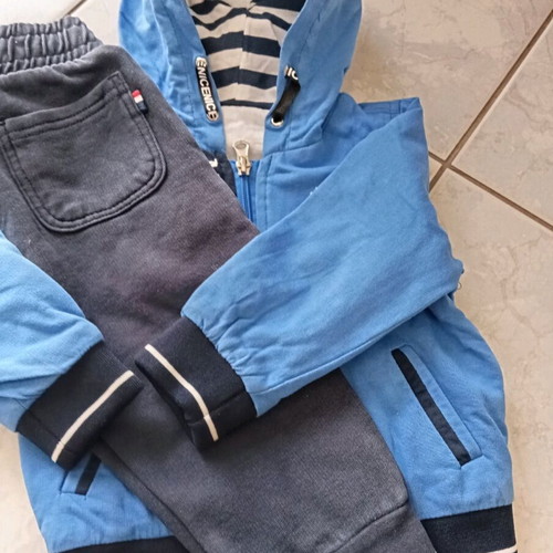 Polo tracksuit and orchestra sweatshirt set used for baby boy 12-18 months
