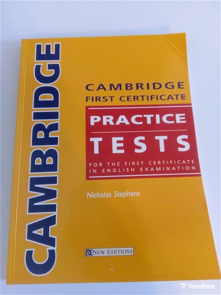  Cambridge First Certificate Practice tests