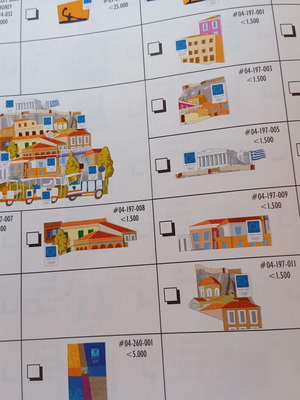 Ολυμπιακές καρφίτσες σετ Πλάκα Puzzle σαν καινούργιες