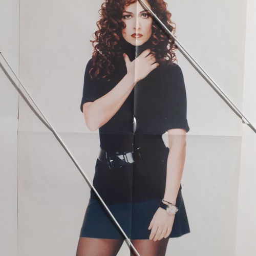 Anna Vissi & Nikos Karvelas poster new, double-sided 48x33 cm