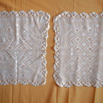 Handmade doily set new