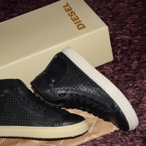 Diesel Off Your Rocker Exposure Mid sneakers new, size 36, black