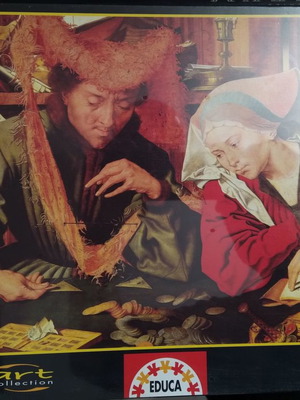 Παζλ Educa 1500 κομματιών Καινούργιο, The banker and his wife