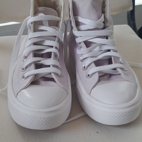 Converse All Star Canvas Sneakers like new, pink, size 37