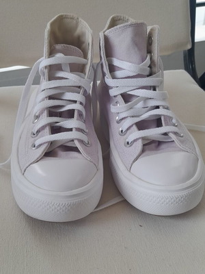 Converse All Star Canvas Sneakers like new, pink, size 37