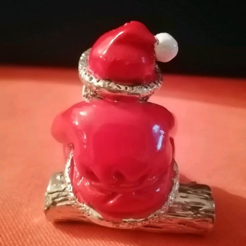 Silver-plated Santa Claus in excellent condition