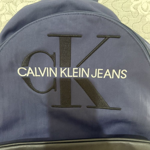 Calvin Klein Jeans Backpack Blue and Black New