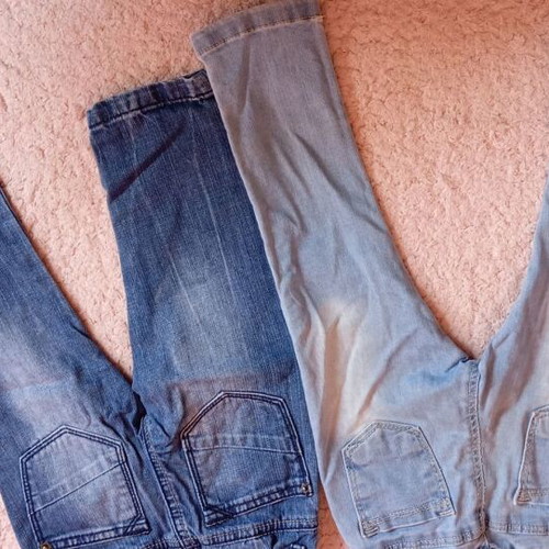 Two girls' jeans, very good condition