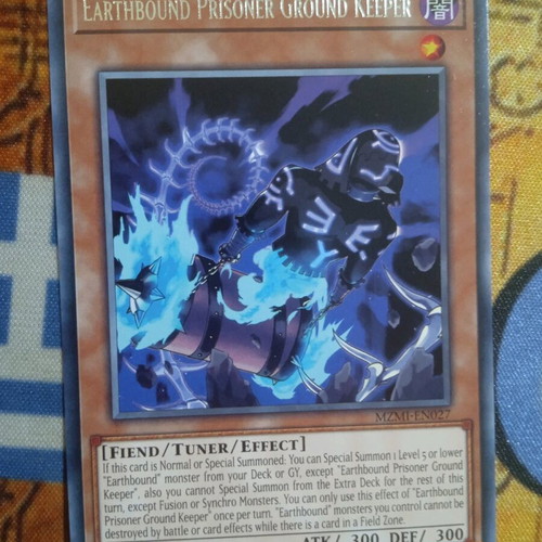 Earthbound Prisoner Ground Keeper Effect Monster σαν καινούργιο, Yugioh